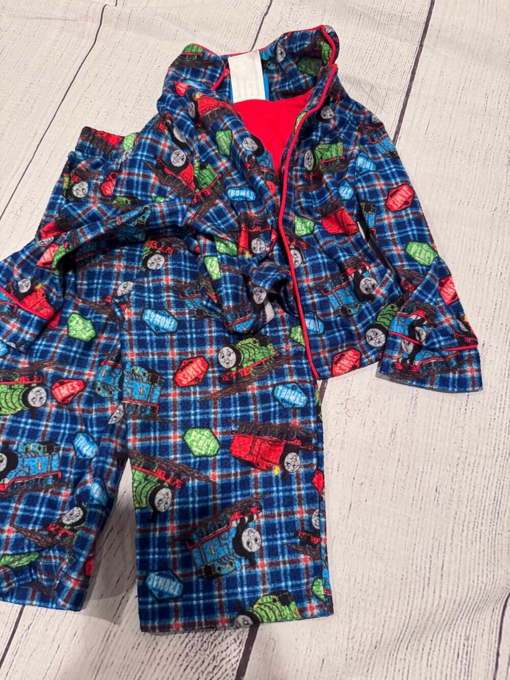 Thomas & Friends Thomas the Train Flannel Pjs Size 2T